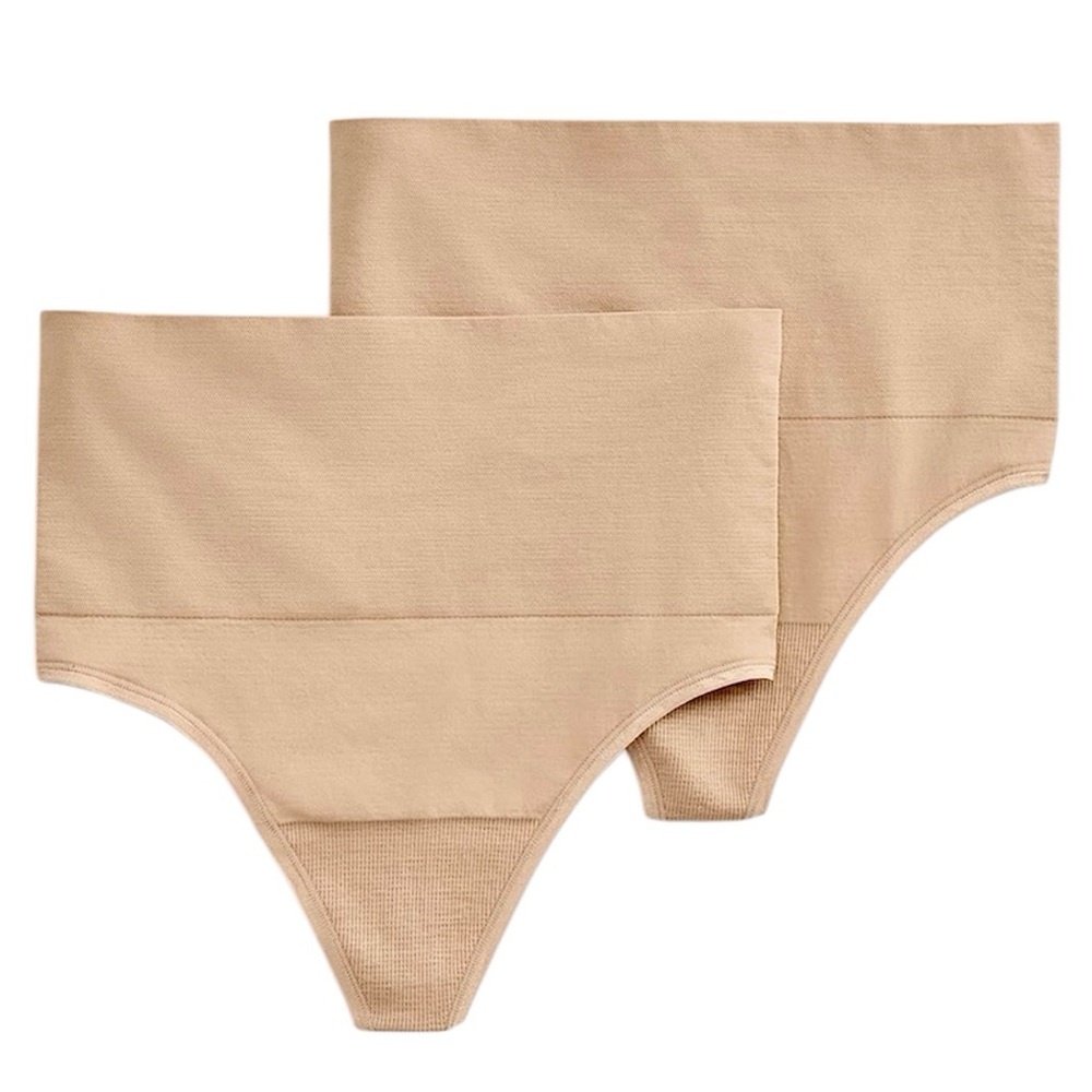 - Jockey XXL 2 Pk High Waist Seamless Thongs! NEW!